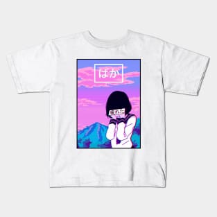 Aesthetic Japanese Girl 12 Kids T-Shirt